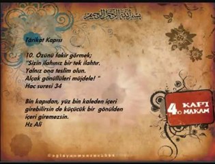 Hz Cafer Sadik Buyruğunda 4 KAPI 40 MAKAM