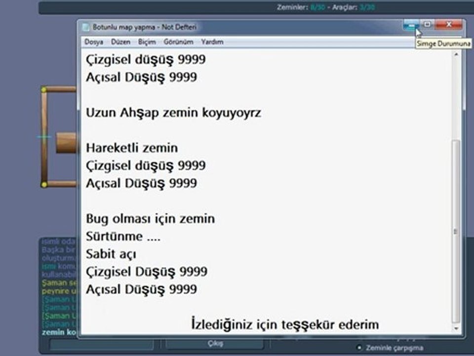 Butonlu Mekanizma Yapma