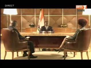 Entretien radio-télévisé du Président Alassane Ouattara (1ère Partie)