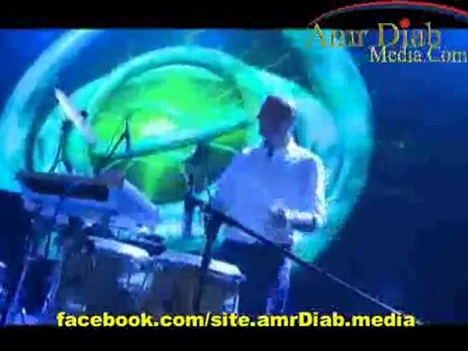 التغطية الرسمية لحفل عمرو دياب فى مهرجان دو الموسيقى بدبى 2012 amr diab du music festival concert offical coverage