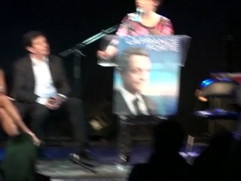Chantal Jouanno au meeting de l'est parisien de soutien à Nicolas Sarkozy