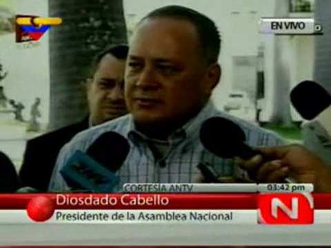 (VÍDEO) Dip. Cabello Gobierno responderá de manera contundente y radical ante ataques desestabilizadores