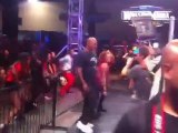 Mike Tyson is part of WWE Divas Eve and Layla's flash mob at WrestleMania Axxess!