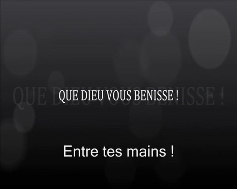 Entre les mains !