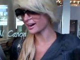 Paris Hilton hits the hairdressers