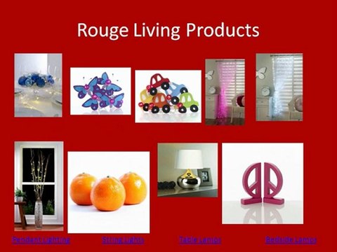 New Designed - Bedside lamps, Pendant Lighting by Rouge Living