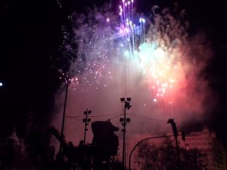 Fallas 2012 Mascletà de colores