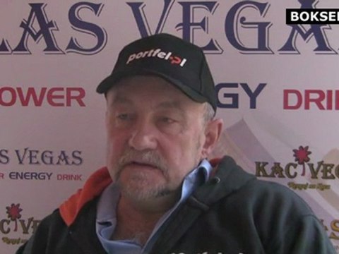 Andrzej Gmitruk na kilka godzin przed walkami Wilczewski-Abraham i Masternak-Romero