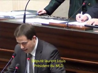 DÉPUTÉ LAURENT  LOUIS A REYNDERS DE RETOUR DU CONGO. PROPOS, AMBIANCE