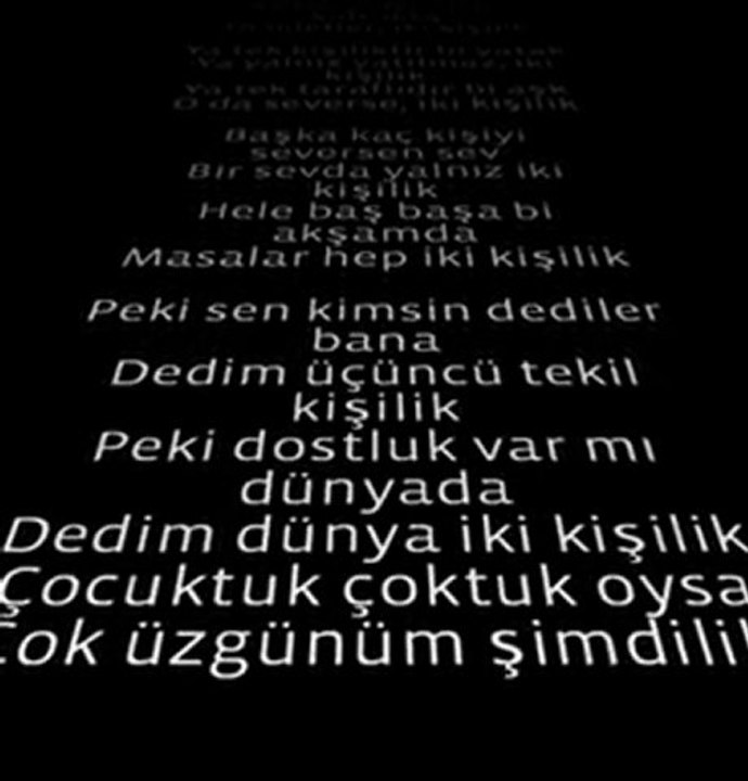 Kavak Yelleri - Üçüncü Tekil Şahıs ( Şiir )