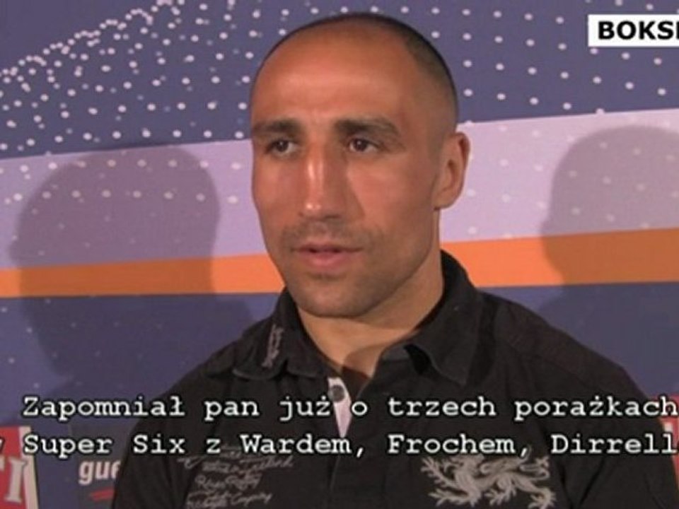 Abraham - Wilczewski: "Król Artur" na 24 godziny przed walką