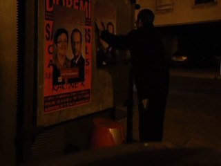 Bref, j'ai collé des affiches