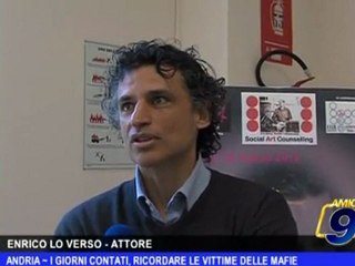 Andria   I giorni contati, ricordare le vittime delle mafie