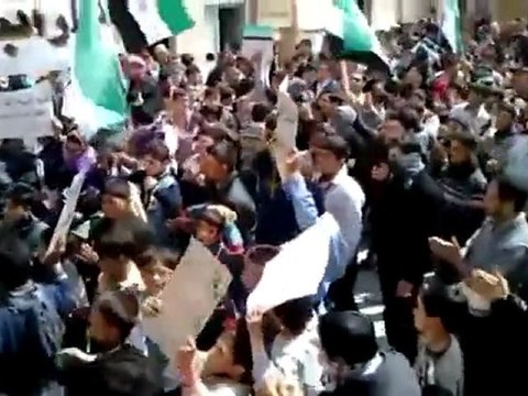 فري برس حلب الباب الجامع الكبير خذلنا العرب والمسلمون 30 3 2012