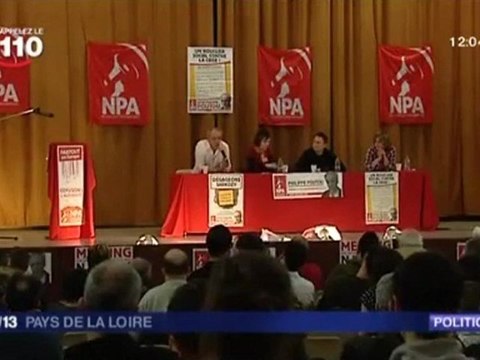 Philippe POUTOU sur France 3 Pays de Loire