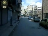 فري برس حلب صلاح الدين الأحراريحيون الجيش الحر أمام الأمن  30 3 2012 ج2