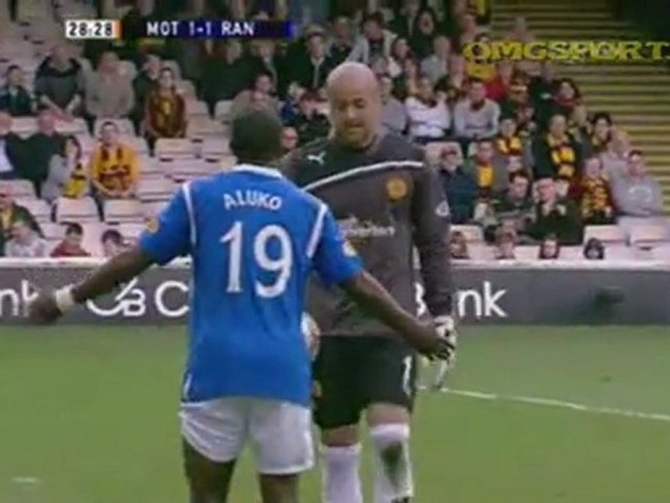Motherwell 1-2 Rangers highlights 31.03.2012