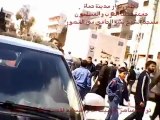 فري برس حماه المحتلة القصور الامن يحاصر المصلين اثناء الصلاة 30 3 2012
