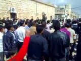 فري برس حماة المحتلة حلفايا مظاهرة في جمعة خذلنا المسلمون والعرب 30 3 2012