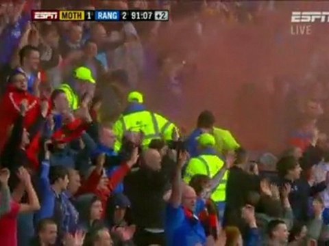 Rangers McCulloch v Motherwell