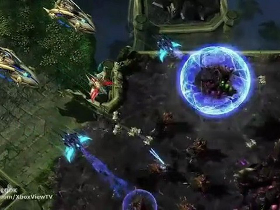 StarCraft: Motion Overdrive - April Fools Joke Kinect Debut (2011)