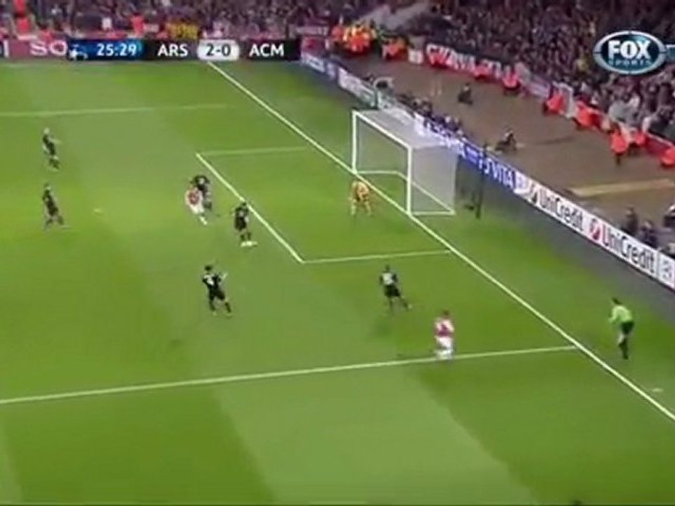 Arsenal - Milan - Rosicky - 2-0