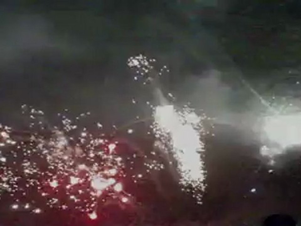 Feu d'artifice  Walygator (57) saison 2012  "Waly dream"