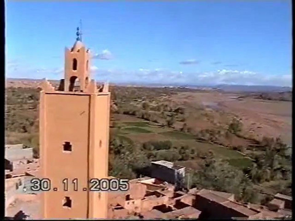 MAROC Tifoultout Aït Benhaddou_ Vallée du Drâa