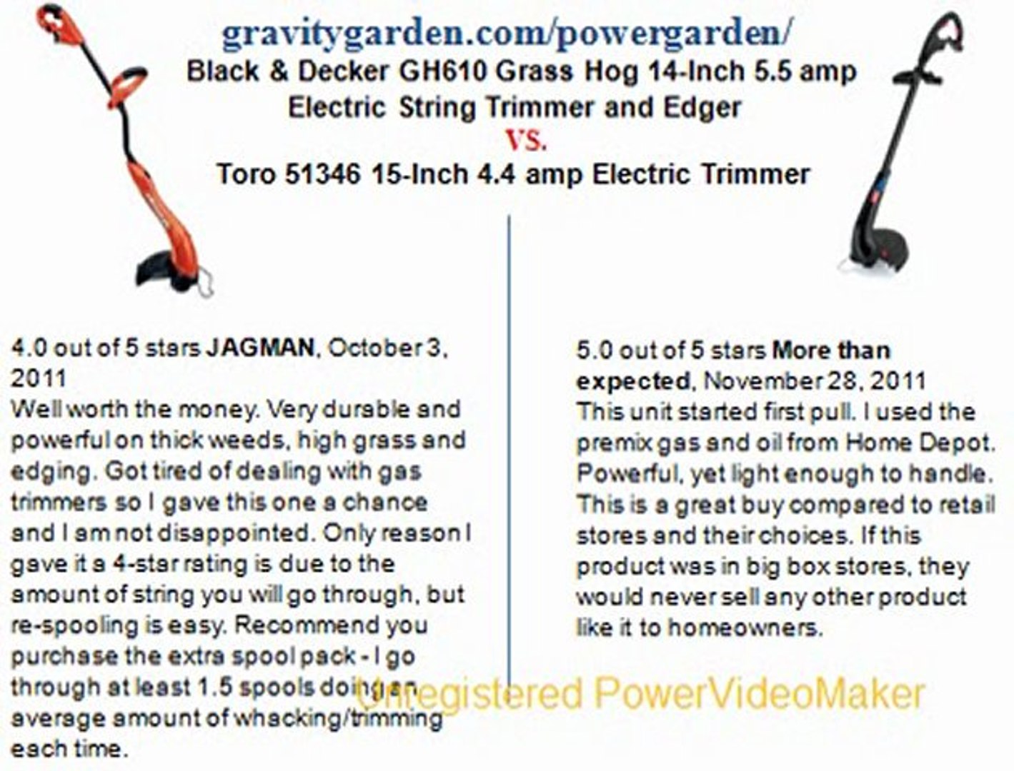 toro 15 inch electric trimmer