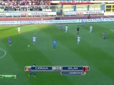 CATANIA 0 - 1 AC MILAN [ROBINHO] 31/03/2012