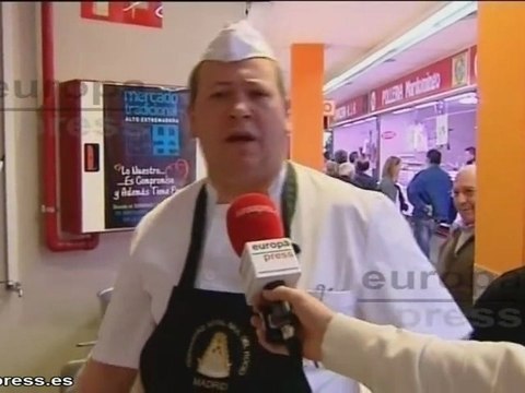 Platos típicos en el Mercado Alto de Extremadura