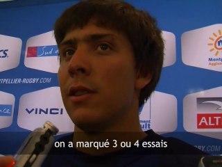 Interviews d'après match : MHR-Agen
