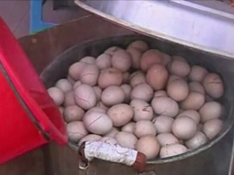 Oeufs à la pisse en Chine