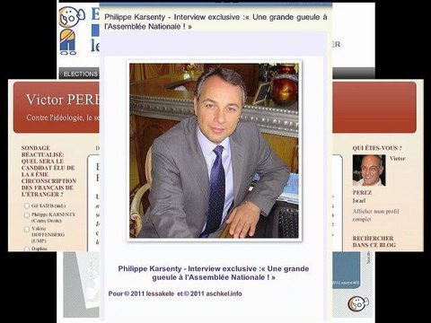 Journal de campagne de Philippe Karsenty - N°2 - Etre candidat indépendant