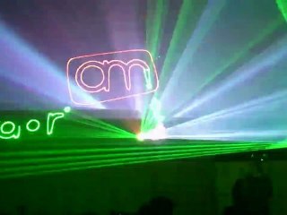 Lasershow @ Supermarkt van het Jaar 2012