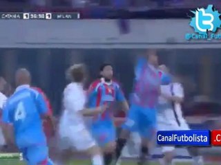 Catania 1 Milan 1 Tutti Goals Serie A 31 03 2012
