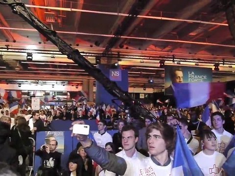 Meeting Nicolas Sarkozy avec les Jeunes de L'UMP - ext.2 - Benjamin Lancar