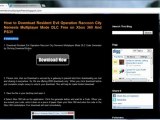 Resident Evil Operation Raccoon City Nemesis Multiplayer Mode DLC Redeem Codes  Xbox 360 - PS3