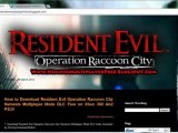 Resident Evil Operation Raccoon City Nemesis Multiplayer Mode Crack Keygen PS3,Xbox360,PC
