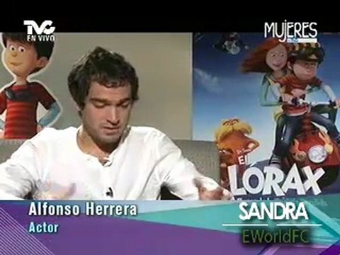 Entrevista de Sandra Echeverria para MujeresTVC