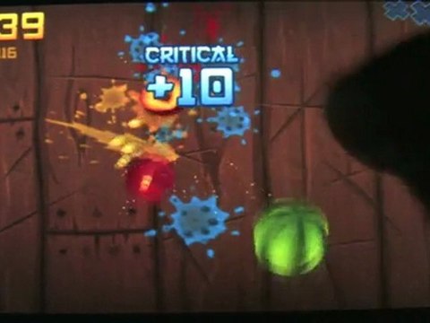 Classic Game Room - FRUIT NINJA mobile review