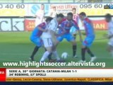 Catania-Milan 1-1 All Goals Highlights Sky Sport HD