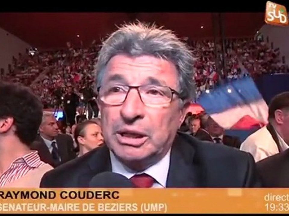 Présidentielle: Nicolas Sarkozy en meeting à Nîmes