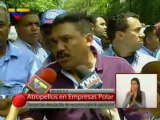 (VÍDEO) Protestan contra dueño de Polar por 1.500 despidos injustificados y financiamiento a Radonski 30.03.2012