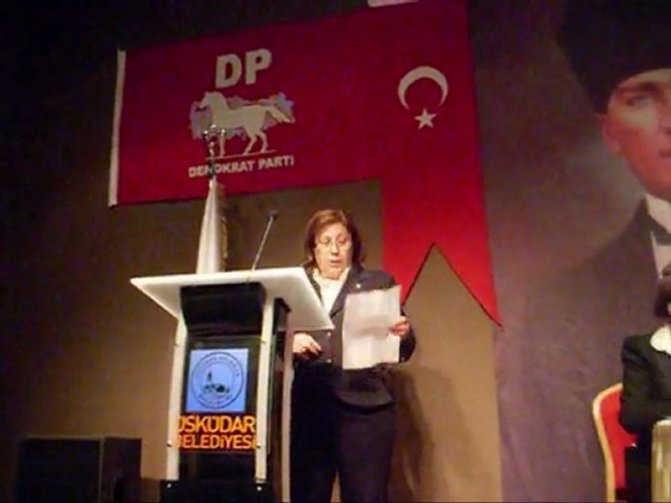 D.P- ÜSKÜDAR İLÇE KONGRESİ-İŞTE DAVA ADAMLIĞI,ÖZVERİ.