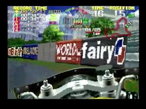 Classic Game Room - HANG ON GP '95 Sega Saturn review