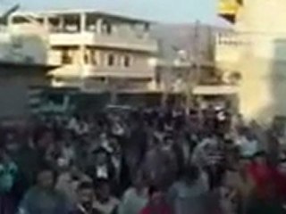 فري برس إدلب تشييع شهيد عزمارين عمر شيخ محمد 31 3 2012 ج4