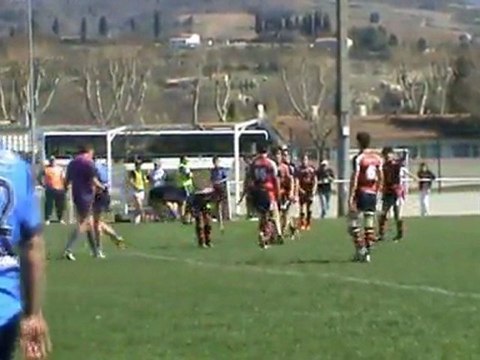 Cadets Limoux St Gaudens 310312 1ère mt