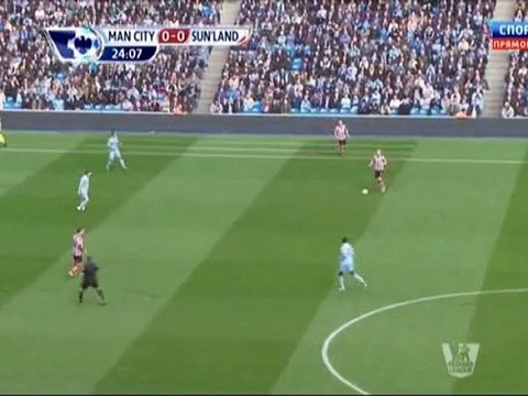 soccer-football.ru | 1 Чемпионат Англии 2011-12. 31 тур. Манчестер Сити - Сандерленд
