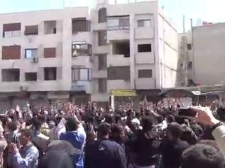فري برس دمشق كفرسوسة جنة يا وطننا  الشهيدين عزات دحلة وهمام بطيخ  31 3 2012